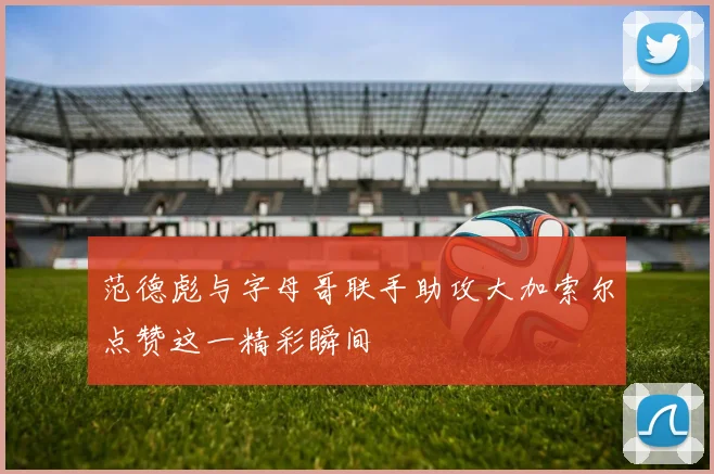 范德彪与字母哥联手助攻大加索尔点赞这一精彩瞬间